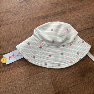 Cat & Jack Striped Strawberry Kids Hat